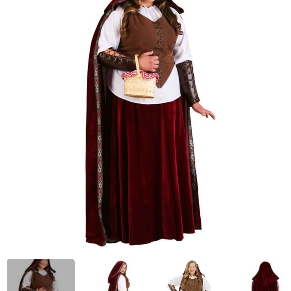 Red Riding Hood Costume - Picture 3 of 5
